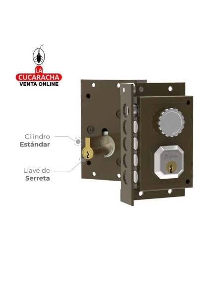 dorcas-CERRADURA MECANICA C9111 CILINDRO.