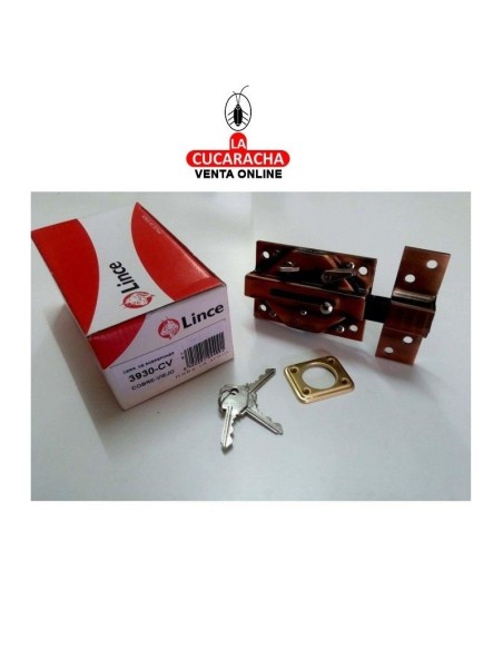lince-Cerrojo 3930 Cobre Viejo.