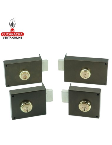 ILARGI-Cerradura 124A 8cm. Cilindro...