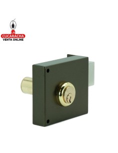 ILARGI-Cerradura 124A 10cm. Cilindro Perfil. Mano Izquierda