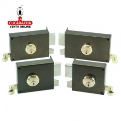 Cerradura ILARGI 125A 8cm. Bombillo Redondo. Mano Izquierda 2