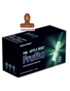 mct-Bolsa 100 FILTROS FRUTTA CAPSULA MORA-MENTA 6MM.