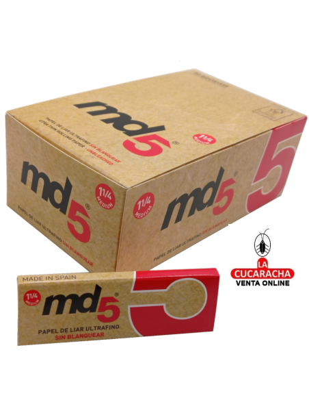 md5-1200 Papel liar 50 hojas natural Brown 78mm.