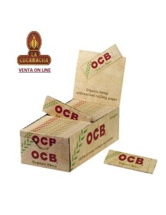 2 Cajas 50 libros 50 hojas papel liar OCB ORGANIC 70mm.