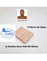 BREBBIA-Bolsa 20 filtros Pipa MADERA DE BALSA 9mm.