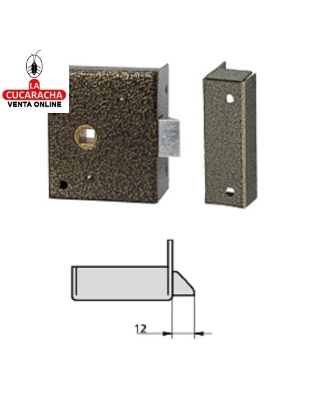 cvl-Picaporte Esmaltado 234-50-1.