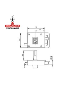 yale-Cerradura SOBREPONER... 2