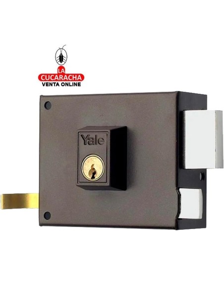 yale-Cerradura SOBREPONER Nº125-HPR 140mm. Izquierda
