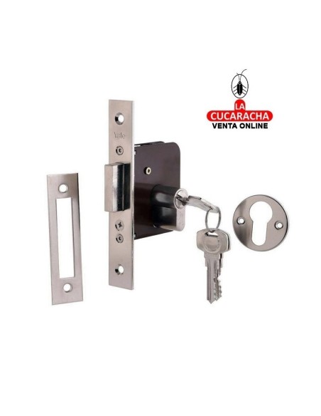 yale-Cerradura EMBUTIR ESTANDAR MADERA Nº601-60-35MM HN
