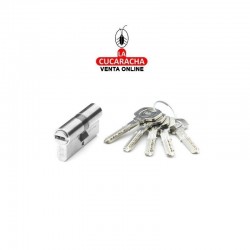 Cilindro YALE Niquel YL6 Leva Larga 60mm.-30x30.