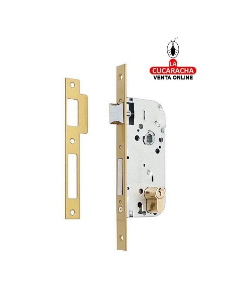 tesa-Cerradura Embutir Puerta Madera Serie 130. 50mm.