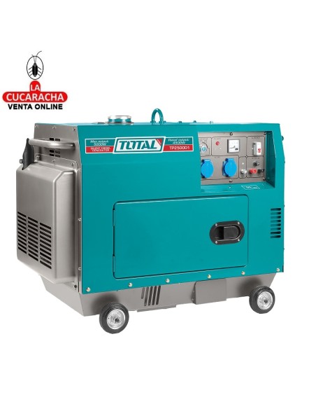 Generador diésel insonorizado 5.0 kW - Monofásico Mod. TP250001