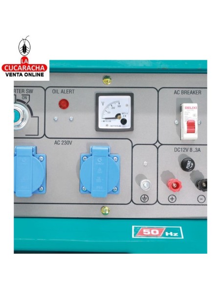 Generador diésel insonorizado 5.0 kW - Monofásico Mod. TP250001