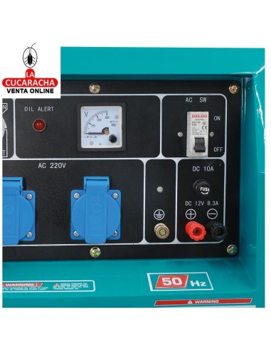 Generador diésel insonorizado 5.0 kW...