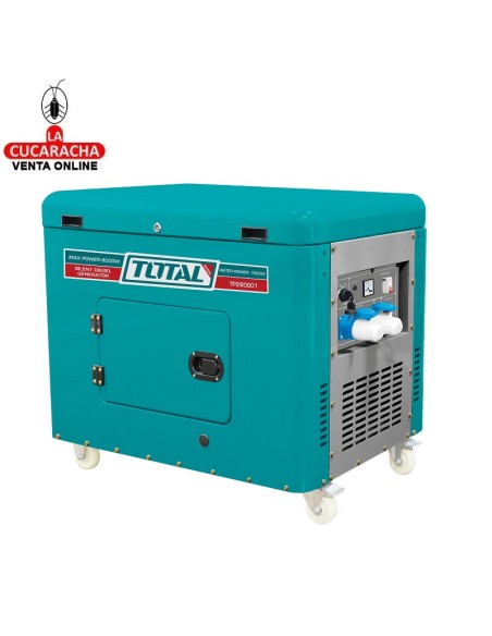Generador diésel insonorizado 8.0 kW - Monofásico Mod. TP280001
