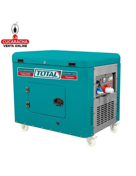 Generador diésel insonorizado 8.0 kW - Trifásico Mod. TP280003