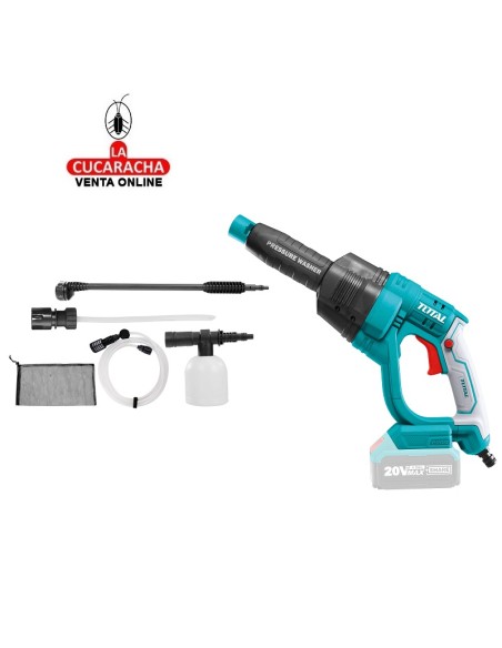 Pistola Limpieza a batería TPWLI2008 sin Batería ni Cargador.