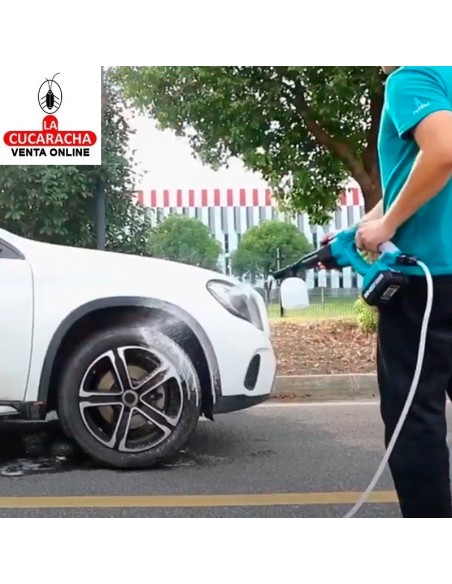 Kit Pistola Limpieza a batería TPWLI20084 con Batería y Cargador.