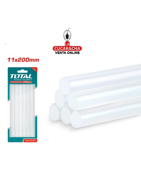 BLISTER 6 Barra pegamento 11.2x200mm. Mod. TACGT2061.