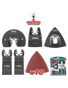 Set 15 accesorios para multiherramienta Mod. TAKTMT1502