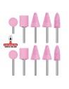 SET 10 ACCESORIOS MINIAMOLADORA MOD. TAKB1012.