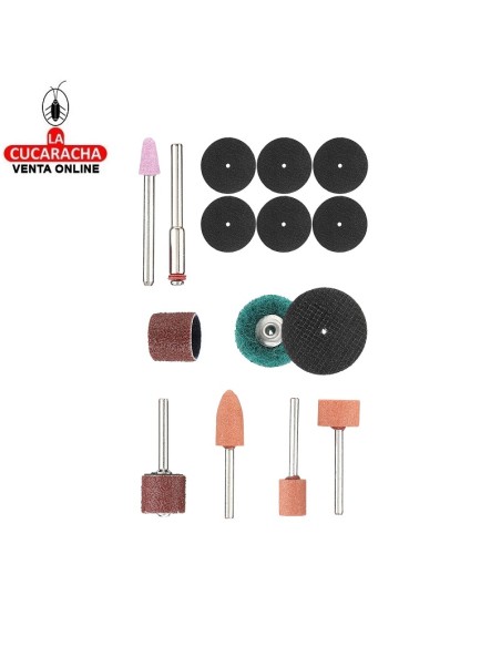 Set 25 ACCESORIOS miniamoladora Mod. TAKMG5024