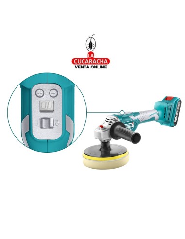 Pulidora a batería 20V Modelo TAPLI2001. Pulidora a batería 20V Modelo TAPLI2001.