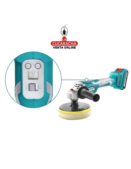 Pulidora a batería 20V Modelo TAPLI2001.