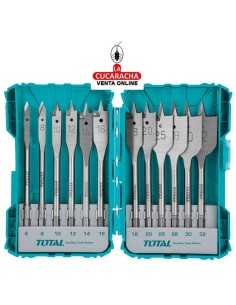 accesorios herramientas. Juego 12 brocas madera Mod. TACSDL1201