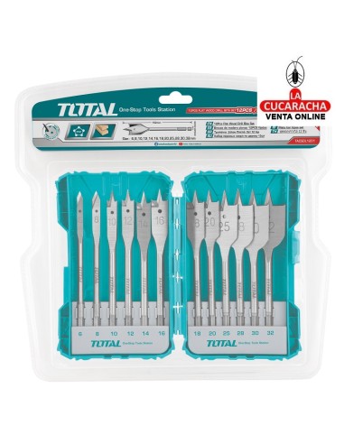 JUEGO 12 BROCAS MADERA MOD. TACSDL1201.