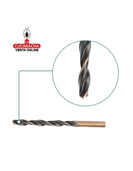 accesorios herramientas. JUEGO 8 BROCAS HSS METAL MOD. TACSD0801