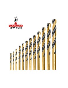 JUEGO 12 BROCAS HSS METAL MOD. TACSD0125