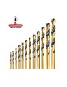 accesorios herramientas. Juego 12 brocas HSS metal Mod. TACSD0125