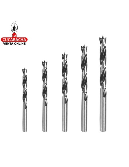 accesorios herramientas. Juego 5 brocas madera Mod. TACSD7055