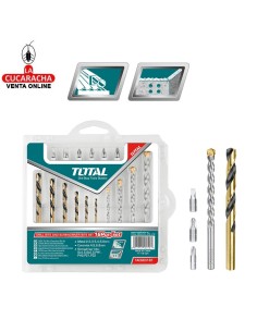 JUEGO BROCAS VARIADAS Y PUNTAS MOD. TACSD3165.