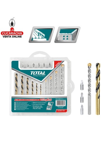 accesorios herramientas. Juego brocas...