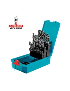 JUEGO 25 BROCAS HSS METAL...