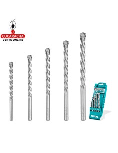 JUEGO 5 BROCAS PORCELANICO MOD. TACSD7156.