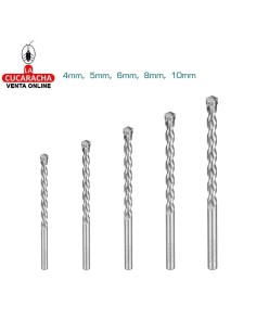 JUEGO 5 BROCAS PORCELANICO MOD. TACSD7156.