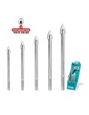 JUEGO 5 BROCAS VIDRIO MOD. TACSD7256.