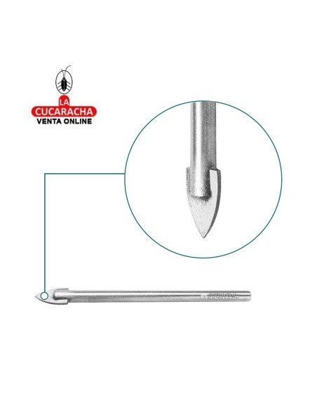 accesorios herramientas. Juego 5 brocas vidrio Mod. TACSD7256