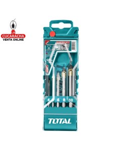 JUEGO 5 BROCAS VIDRIO MOD. TACSD7256.