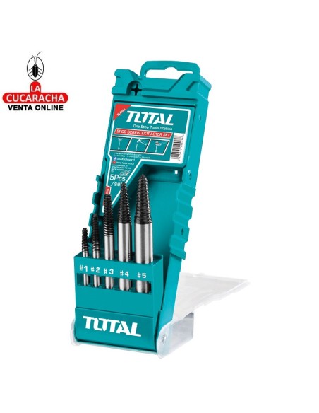 accesorios herramientas. Juego 5 brocas extractoras Mod. TACSE0056