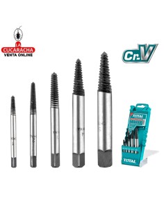 JUEGO 5 BROCAS EXTRACTORAS MOD. TACSE0056.