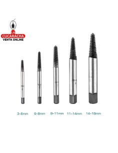 JUEGO 5 BROCAS EXTRACTORAS MOD. TACSE0056.
