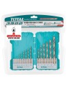 JUEGO 15 BROCAS HSS METAL MOD. TACSDL51501.