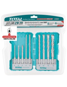 JUEGO 9 BROCAS PARED SDS PLUS MOD. TACSDL30901.