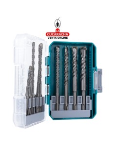 accesorios herramientas. Juego 9 brocas pared SDS Plus Mod. TACSDL30906