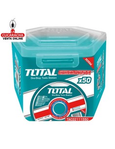 Caja de 50 discos corte 115mm Mod. TAC22111550