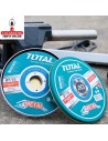 CAJA 10 DISCOS CORTE METAL 115MM. MOD. TAC2211.